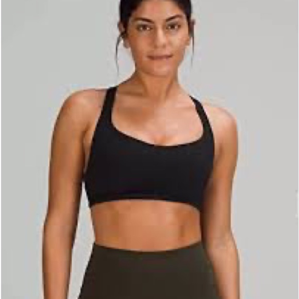 Lululemon Free to Be Black bra - size 8